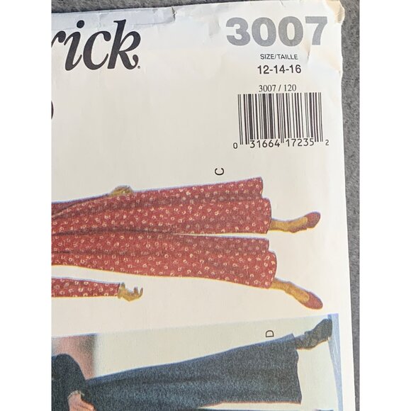 Butterick Misses Jacket Jumpsuit Sewing Pattern Sz 12-16 3007 - uncut - Picture 3 of 4